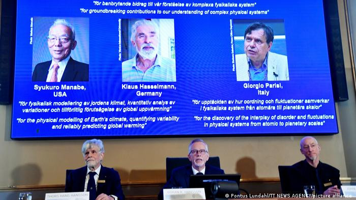 جایزه نوبل فیزیک برای سه پژوهشگر ژاپنی، آلمانی و ایتالیایی