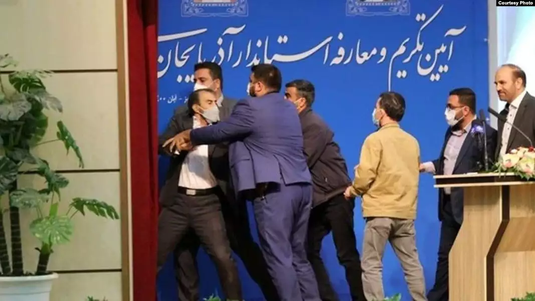 سرهنگ سیلی زننده به استاندار جدید آذربایجان شرقی آزاد شد