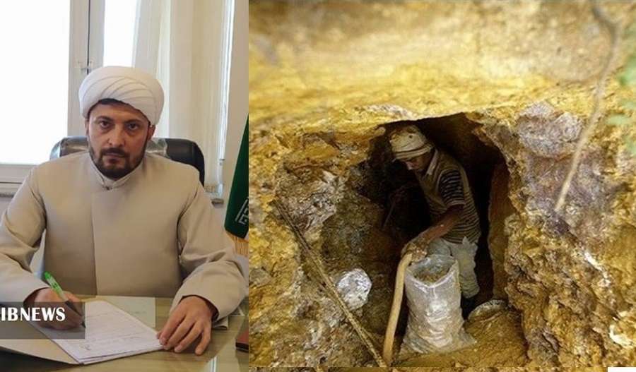 رئیس دادگاه خاروانا مردم آذربایجان را به دلیل برداشت از معدن طلای اندریان تهدید کرد