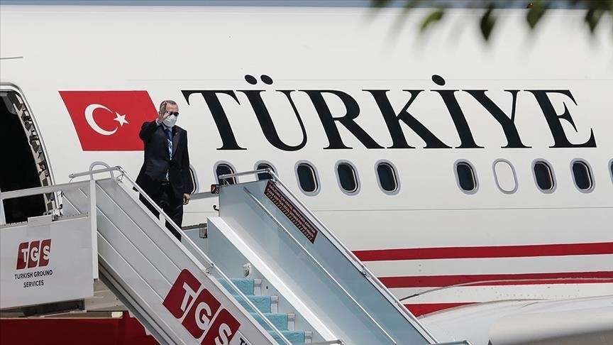 اردوغان عازم ترکمنستان شد