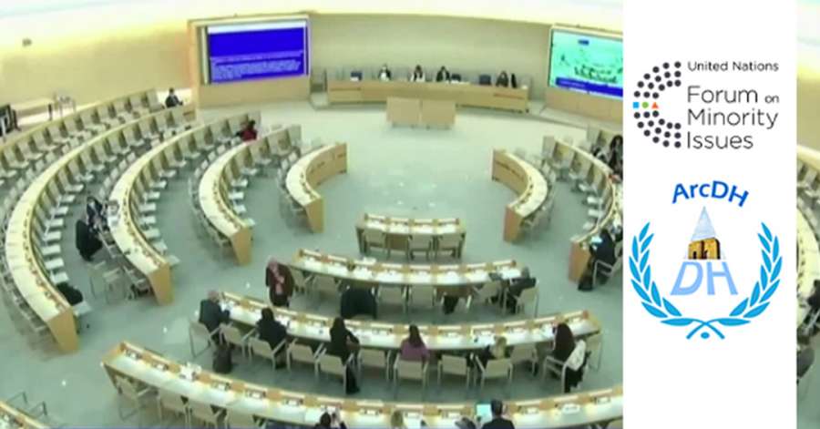 شرکت و سخنرانی جمعیت ارک در ۱۴ مین اجلاس فروم سالیانه حقوق اقلیتهای سازمان ملل در ژنو – ویدئو و ترجمه سخنرانی ها