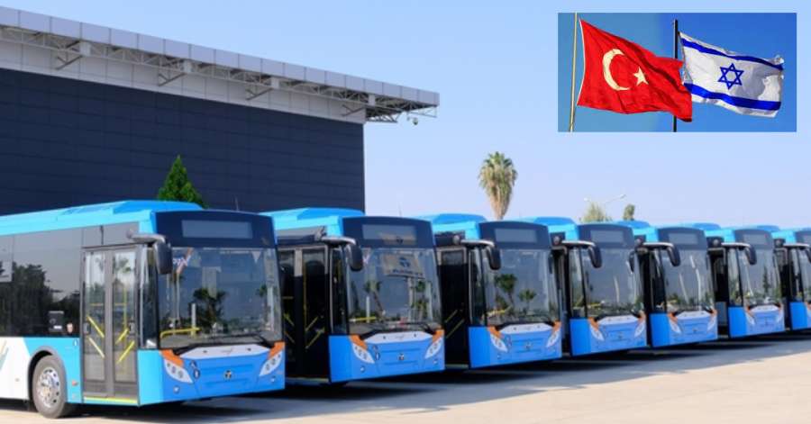 اتوبوس‌های دوستدار محیط زیست ترکیه در جاده‌های اسرائیل