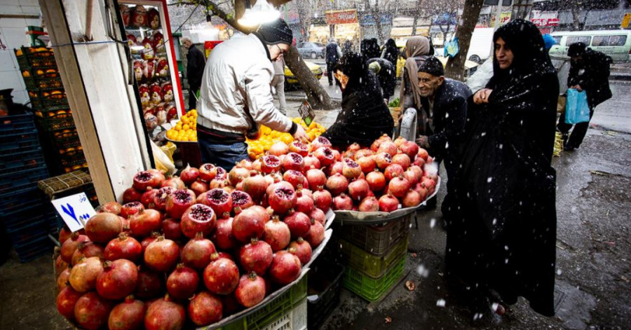 بحران معیشتی: کاهش ۳۰ درصدی مصرف میوه در شب چلله