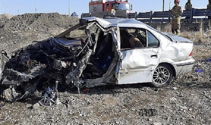 تصادف در جاده  بناب-ملکان ۴ کشته و مجروح بر جا گذاشت
