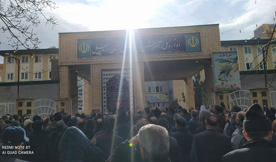 چهارمین تجمع سراسری معلمان در آذربایجان جنوبی و ایران