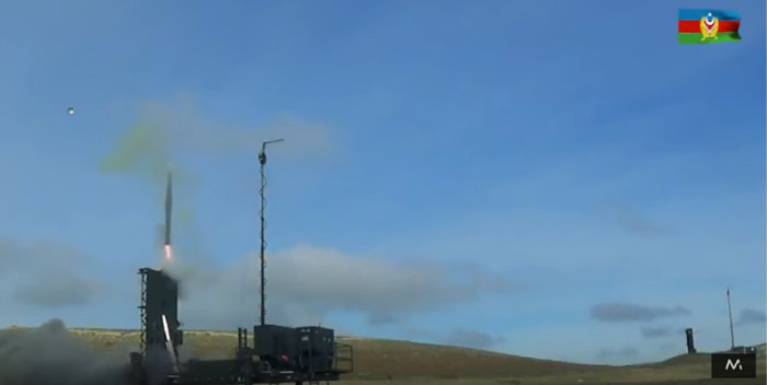 سامانه پدافند هوایی اسرائیلی «باراک-8» ارتش آذربایجان + ویدئو