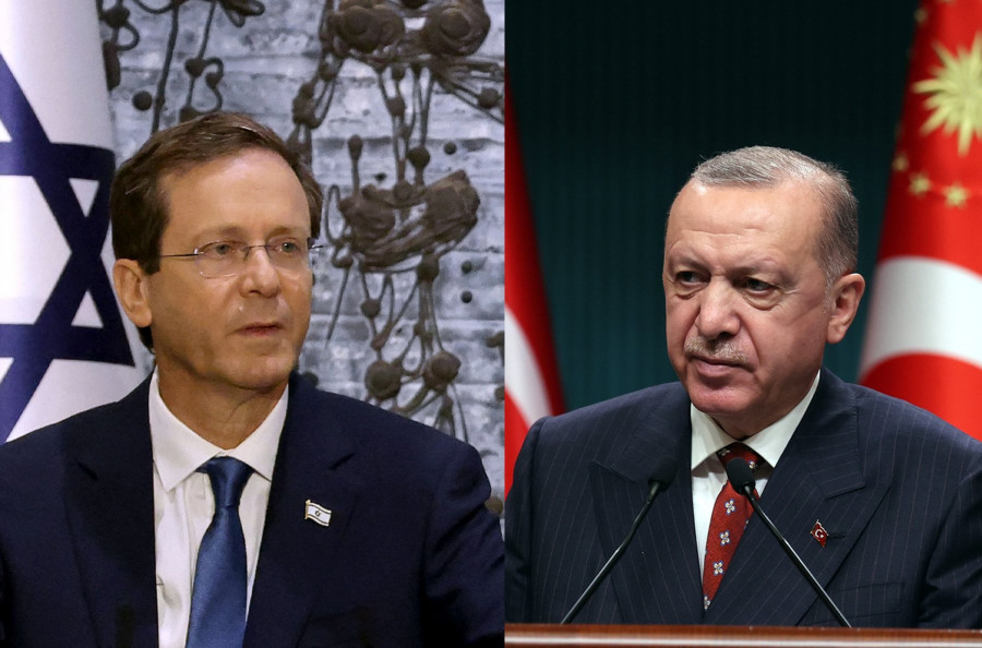 دعوت اردوغان از رئیس جمهور اسرائیل برای سفر به ترکیه