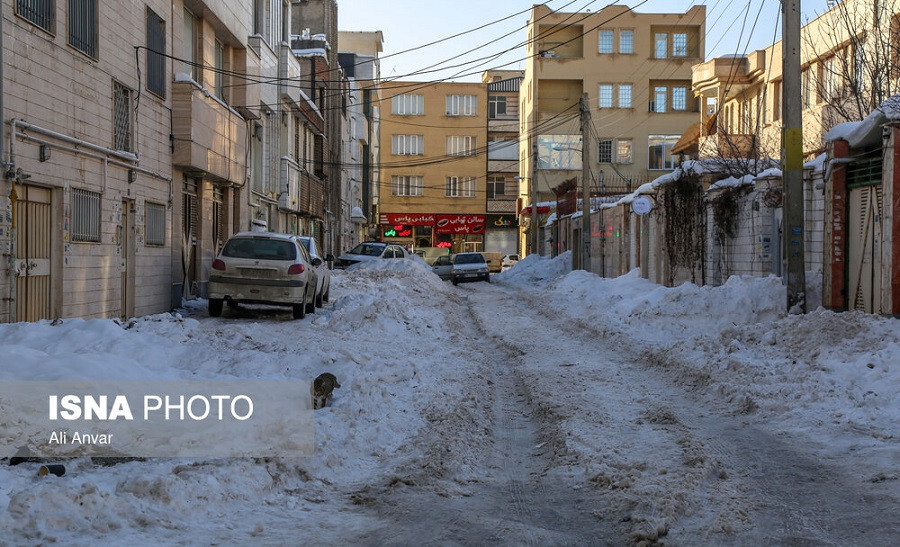 وضعیت اردبیل ۲ هفته پس از بارش برف/ شهردار اردبیل: تجهیزات نداریم + عکس