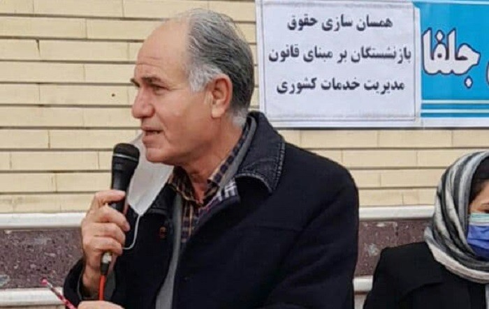 معلم بازنشسته آذربایجانی جهت تحمل ۷ ماه حبس راهی زندان جلفا شد