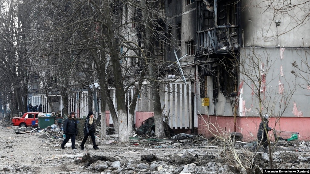 اوکراین درخواست روسیه برای تسلیم کردن ماریوپل در ازای خروج محاصره‌شدگان را رد کرد