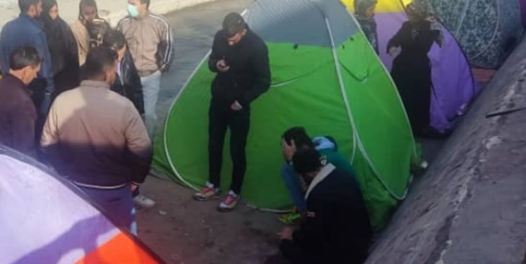 کندوان: جان باختن زوج جوان بر اثر گاز زغال در داخل چادر