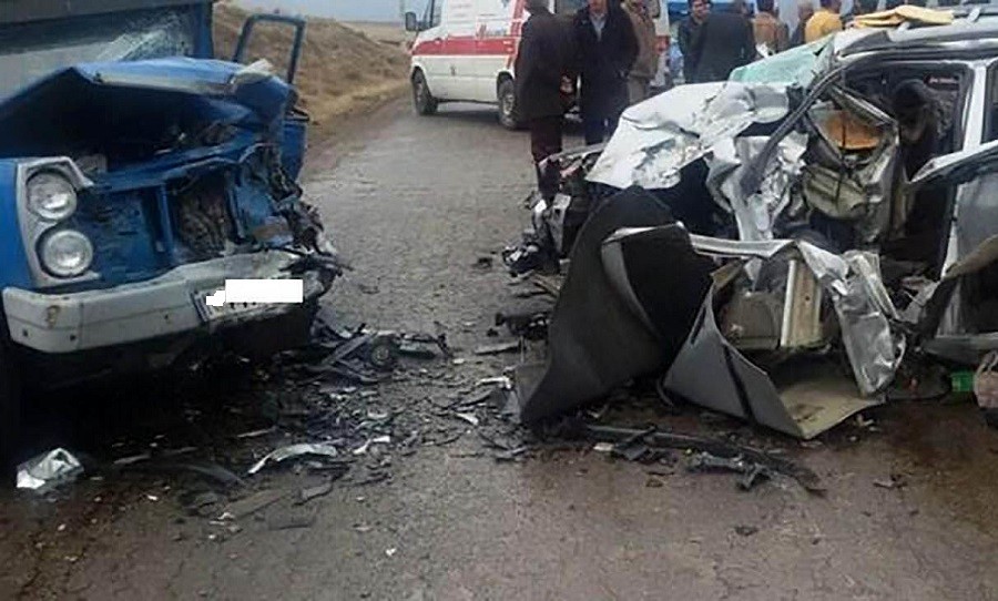 تصادف در جاده ملکان ۵ کشته و مجروح بر جا گذاشت