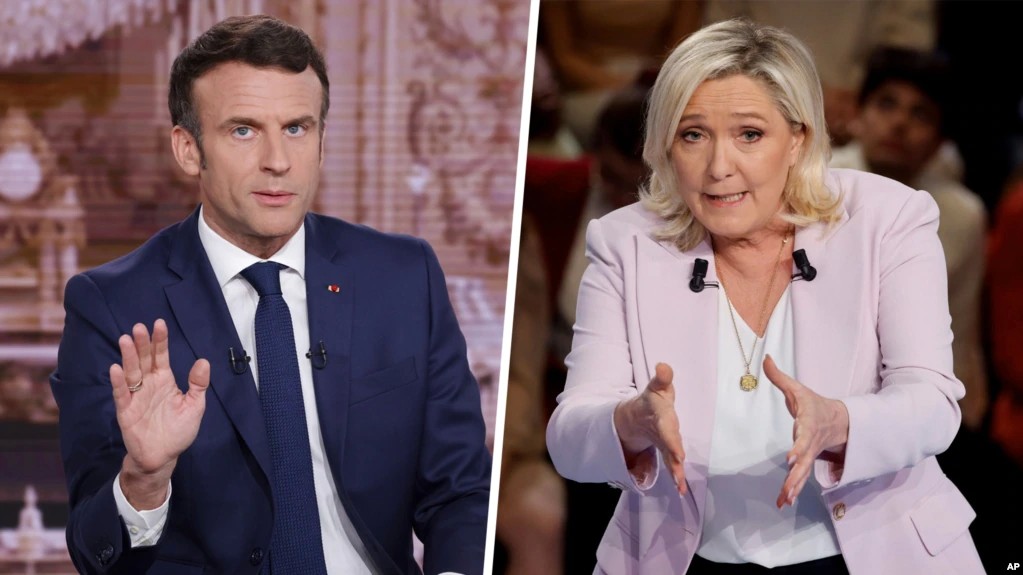 انتخابات ریاست جمهوری فرانسه: مکرون و لوپن به دور دوم راه یافتند