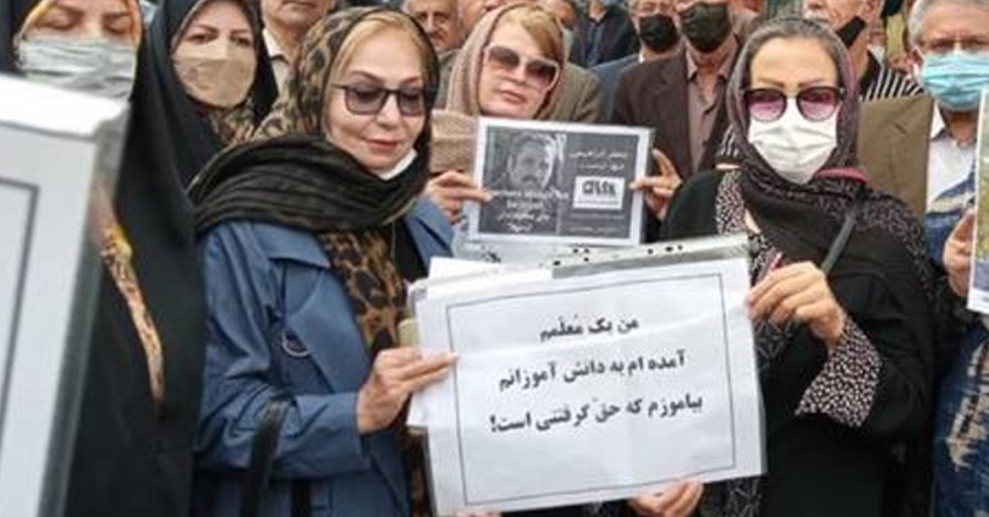 اعتراضات سراسری معلمان در آذربایجان‌جنوبی و ایران در آستانه روز معلم - ویدئو