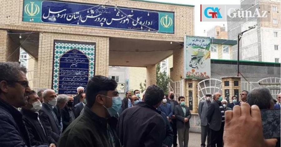 تجمع گسترده معلمان در شهرهای آذربایجان‌جنوبی و ایران - ویدئو