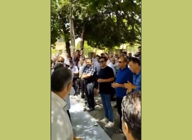 تداوم اعتراضات بازنشستگان زنجان با شعار «داش باشیوا رئیسی» + ویدئو
