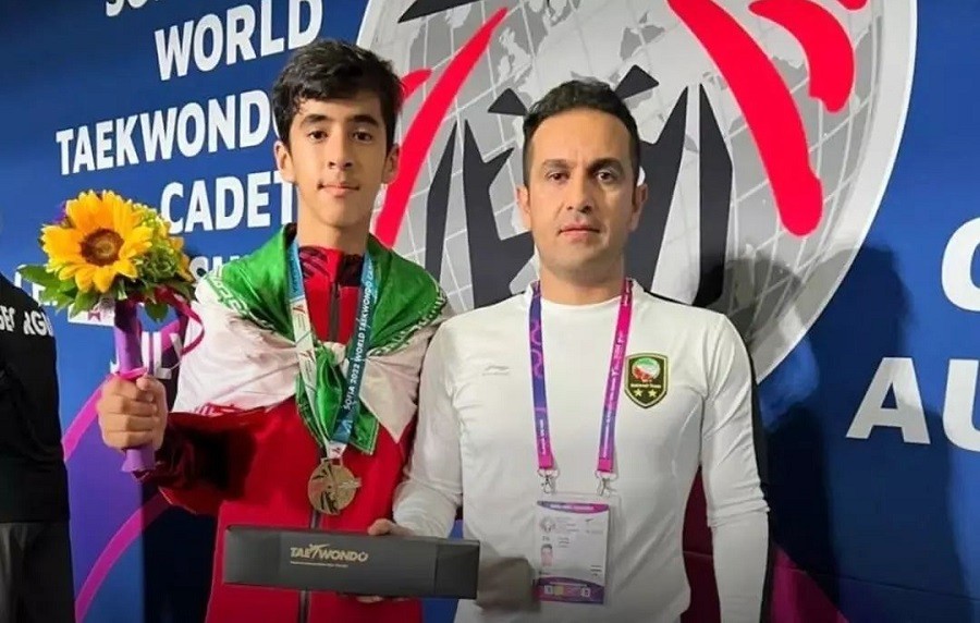 تکواندوکار آذربایجان جنوبی قهرمان جهان شد