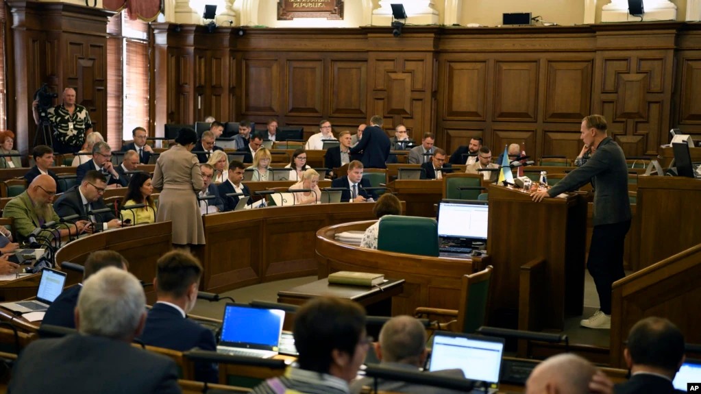 پارلمان لتونی: روسیه حامی تروریسم است
