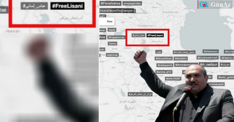 شامگاه دیروز ترند اول توییتر در ایران؛ لسانی، لسان گویای ملتی است که زبانش را به بند کشیده‌اند