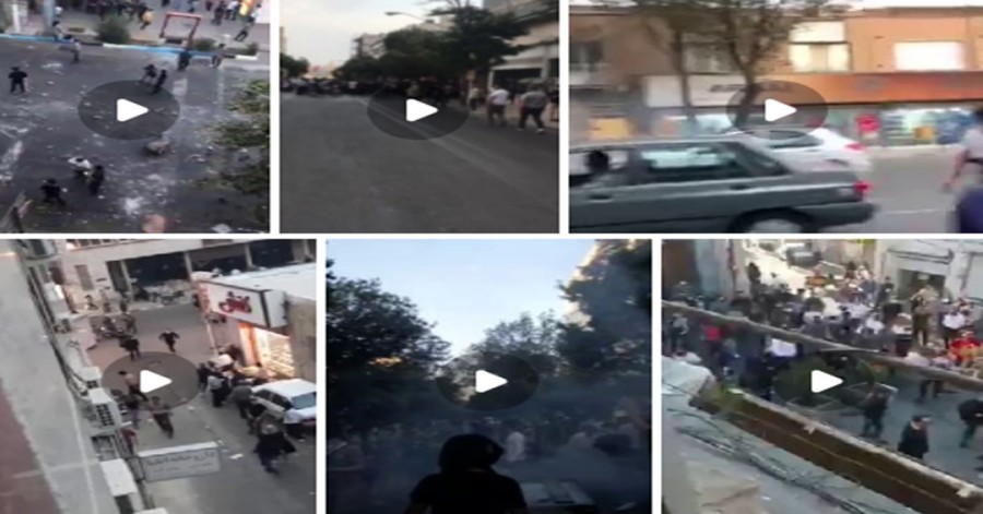 اعتراضات‌ در‌ شهرهای آذربایجان‌جنوبی؛ «آزادلیق‌ عدالت‌ میللی‌ حکومت» - ویدئو