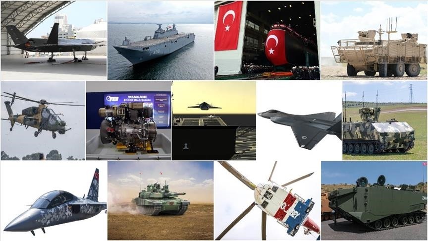 رونمایی از محصولات جدید صنایع دفاعی در صدمین سالگرد تاسیس جمهوری ترکیه