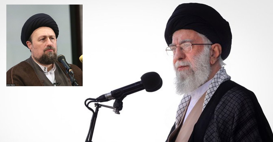 سیدحسن خمینی خامنه‌ای را از «سرآمدان روزگار» خواند