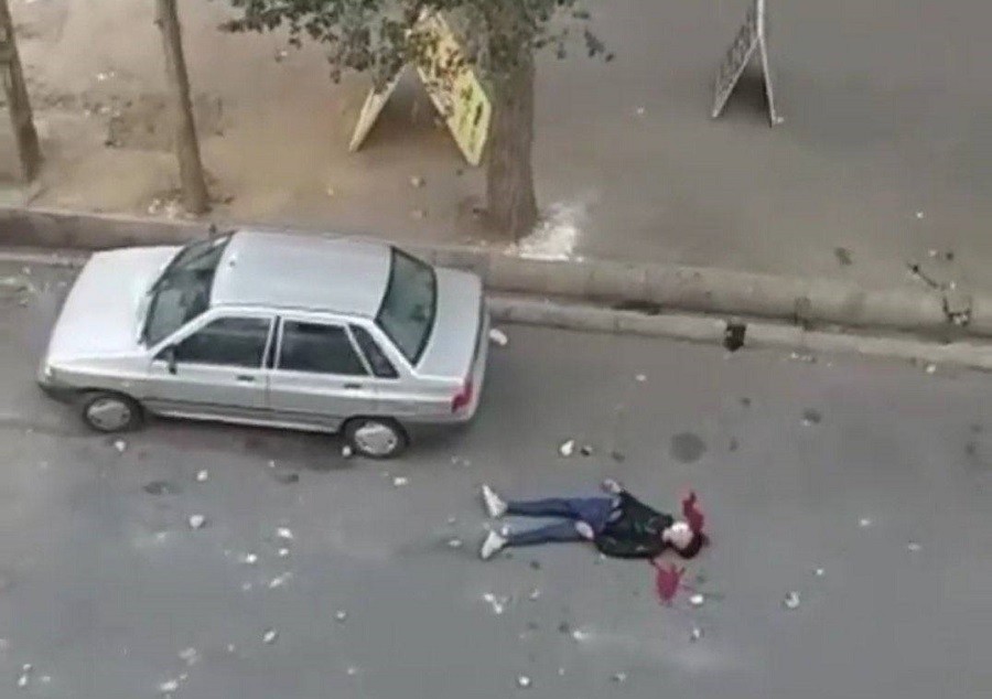 لحظه شهادت جوان آذربایجانی اهل قوشاچای «مهران شکاری» + ویدئو