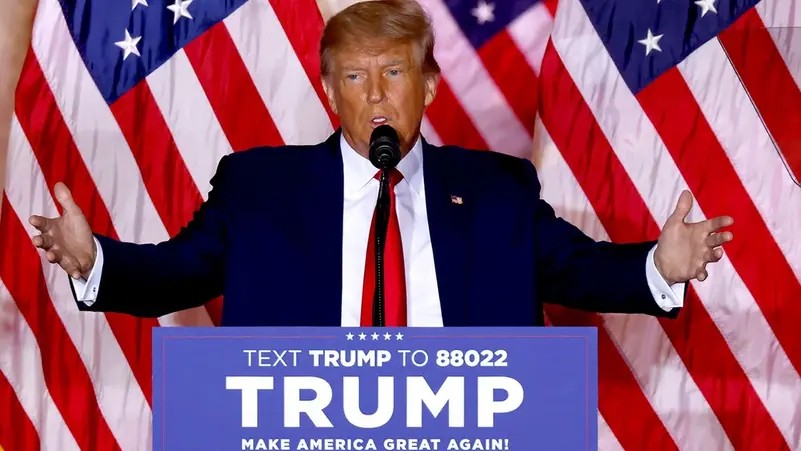 ترامپ نامزدی خود را برای انتخابات ریاست جمهوری 2024 اعلام کرد