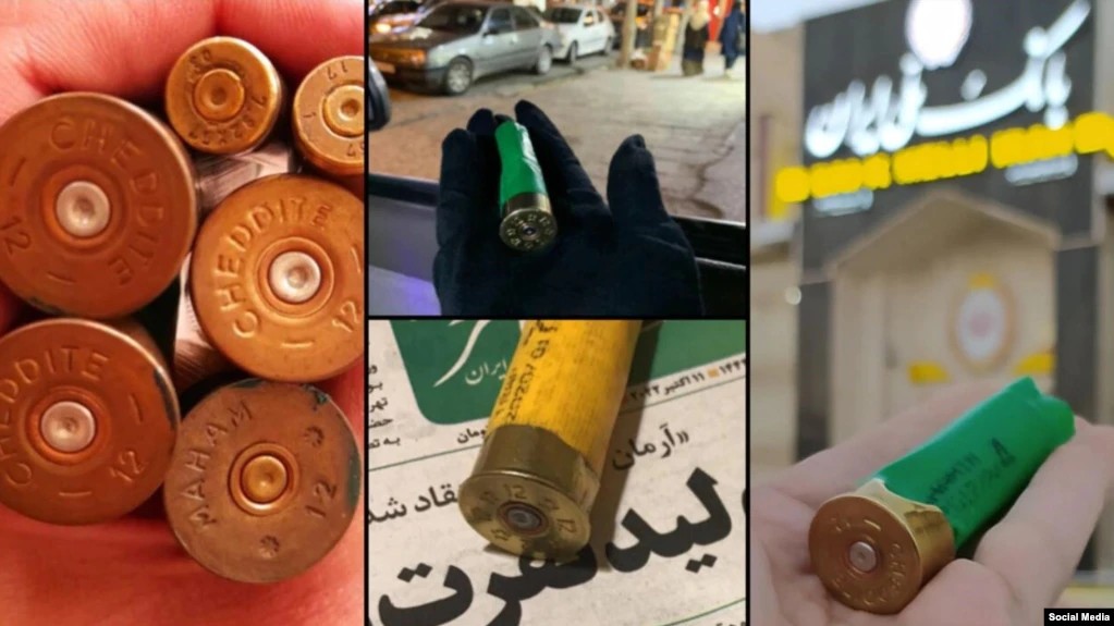 ایران از فشنگ‌های اروپایی برای سرکوب اعتراضات استفاده می‌کند