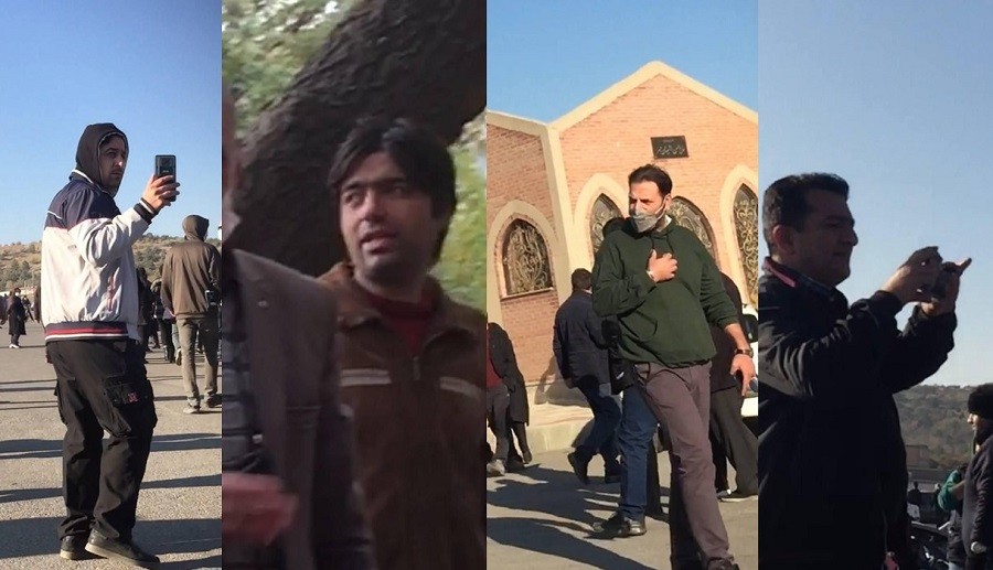 تصاویر نیروهای لباس شخصی که در سرکوب معترضان در تبریز نقش داشتند + عکس