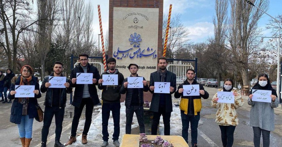 وطن آدینا بیرلیک یاراشار؛ حمایت از زلزله زدگان شهر خوی در دانشگاه محقق اردبیلی