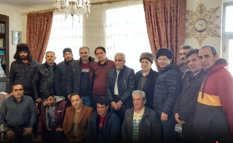 دیدار جمعی از فعالین آذربایجانی با اکبر نعیمی و علیرضا فرشی