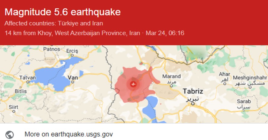 مصدوم شدن دست‌کم ۱۶۵ نفر در جدیدترین زلزله خوی