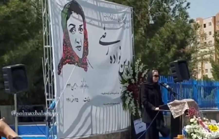 هر هاردا گوزللیک و دیری لیک وارسا، اوردا قادین ایزی وار دئمک؛ مراسم چهلمین روز درگذشت سوسن نواده رضی برگزار شد