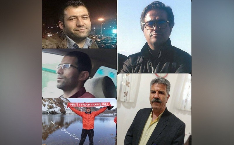 بازداشت پنج تن از فعالین حرکت ملی آذربایجان در تبریز توسط نیروهای امنیتی حکومت ایران