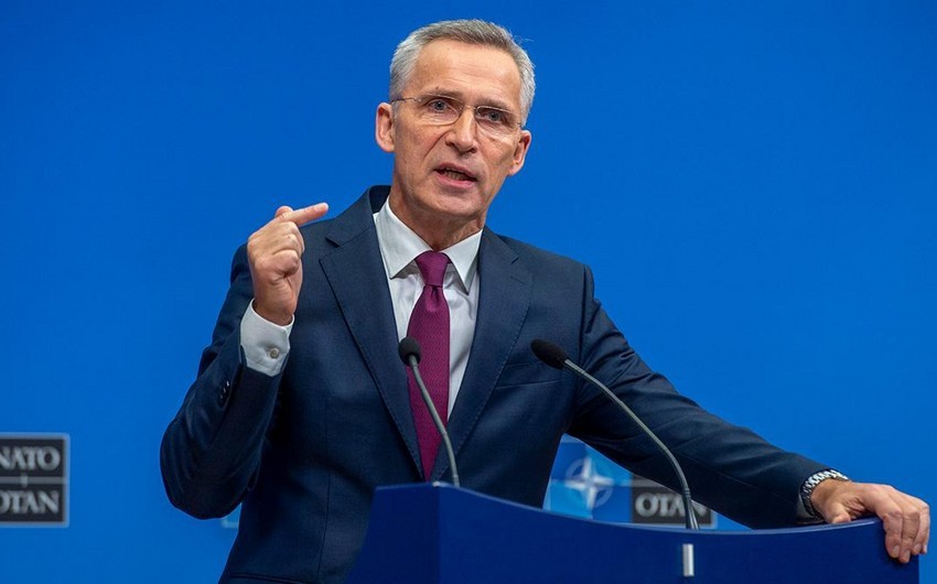 NATO Baş katibi dünya ölkələrini Ukraynaya əlavə hərbi yardım göstərməyə çağırıb