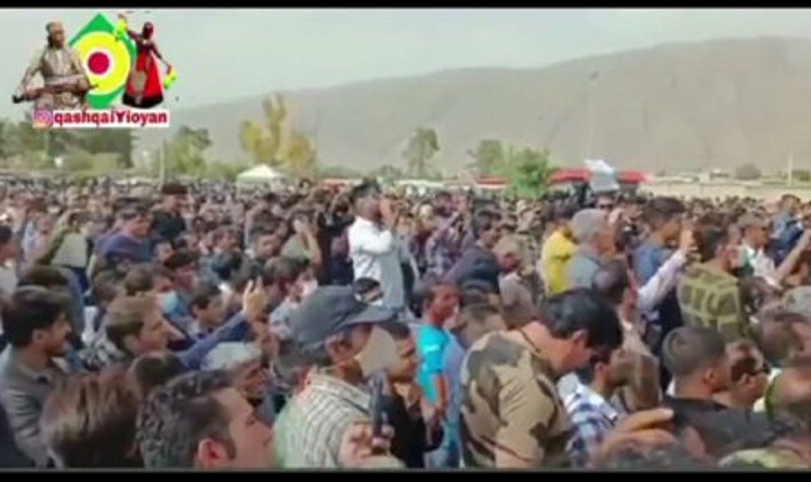 Qaşqaylar türk dilində təhsil tələb etdi-VİDEO