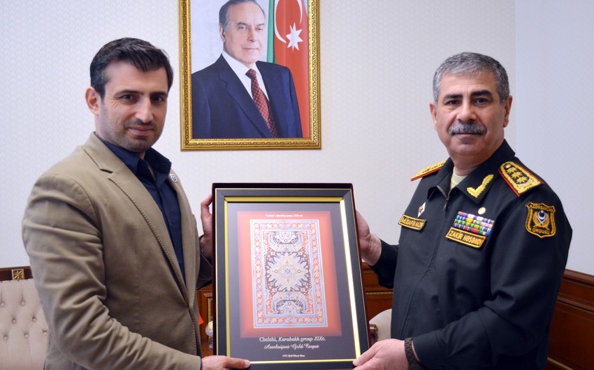 Zakir Həsənov Selçuk Bayraktarla görüşüb