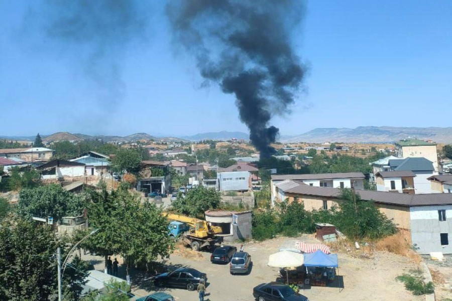 Xankəndidə partlayış baş verib
