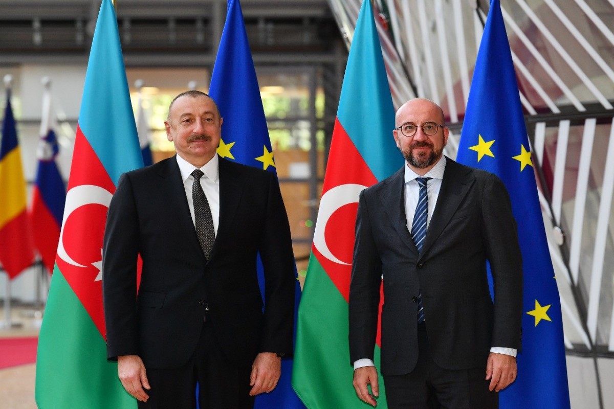 Şarl Mişel Azərbaycan Prezidenti İlham Əliyevə zəng edib