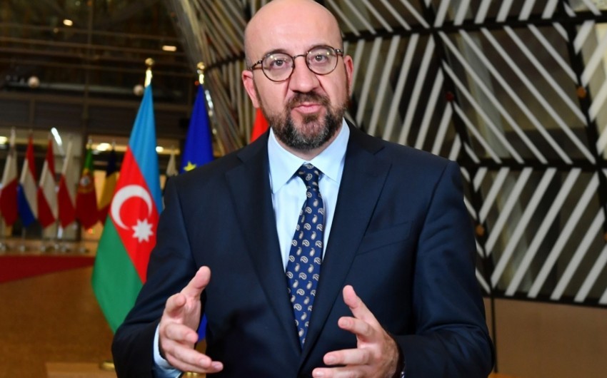 Şarl Mişel: "Azərbaycanla Ermənistan arasında dayanıqlı razılaşma prosesi başlayıb"