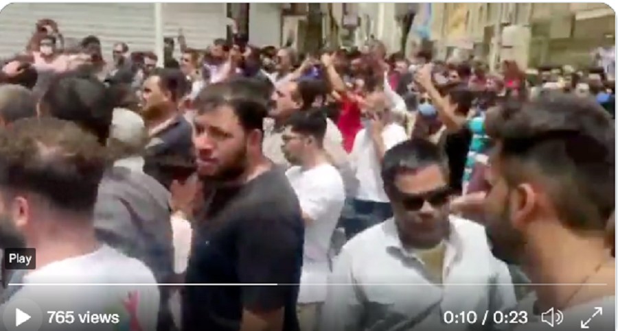 Abadanda etiraz aksiyaları keçirilir-VİDEO
