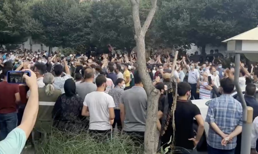 Təbrizdə 1700 nəfər həbs edilib