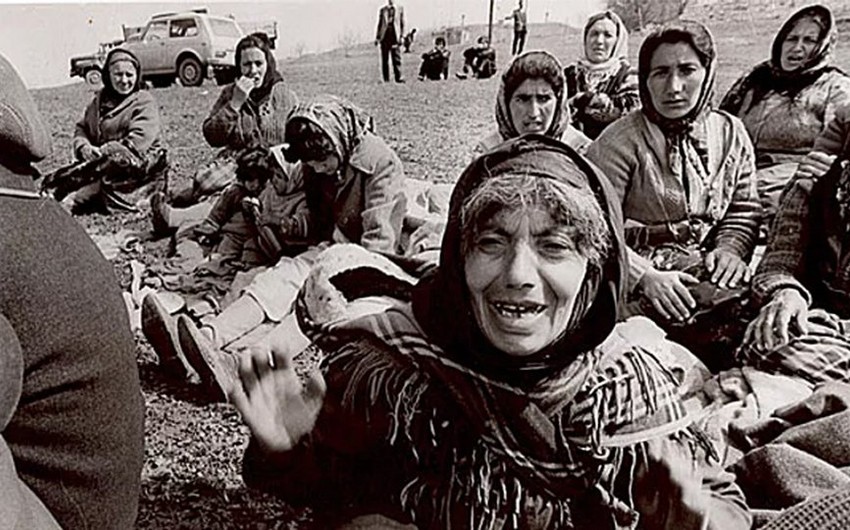 Ağdaban sakinləri: "Ermənilər əqli-qüsurlu şəxsin əllərini bağlayıb yandırmışdılar"