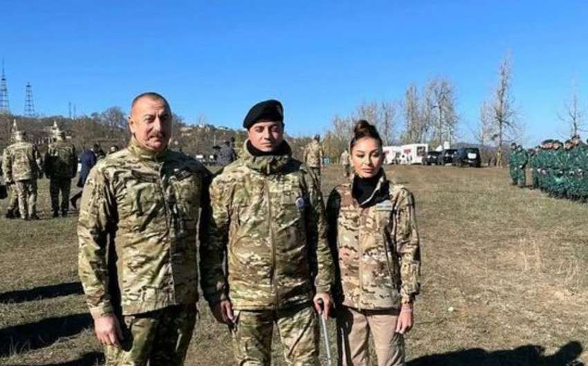 Mehriban Əliyeva Cıdır düzündən paylaşım edib