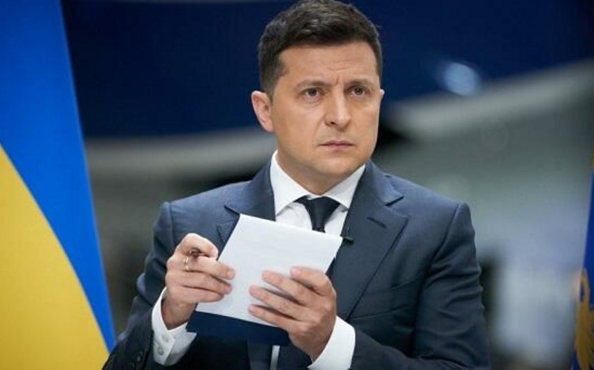 Zelenski Ukrayna xalqına çağırış etdi