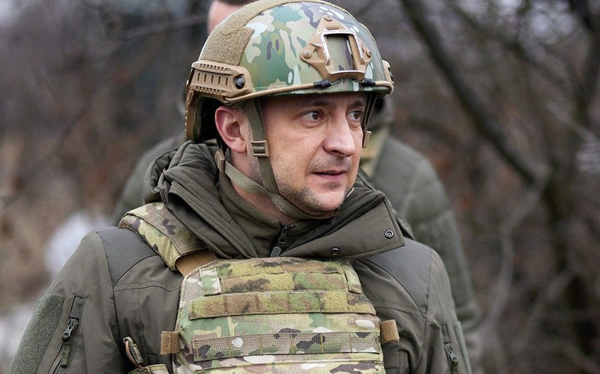 Zelenski: “Ukrayna xalqı sona qədər mübarizə aparacaq”