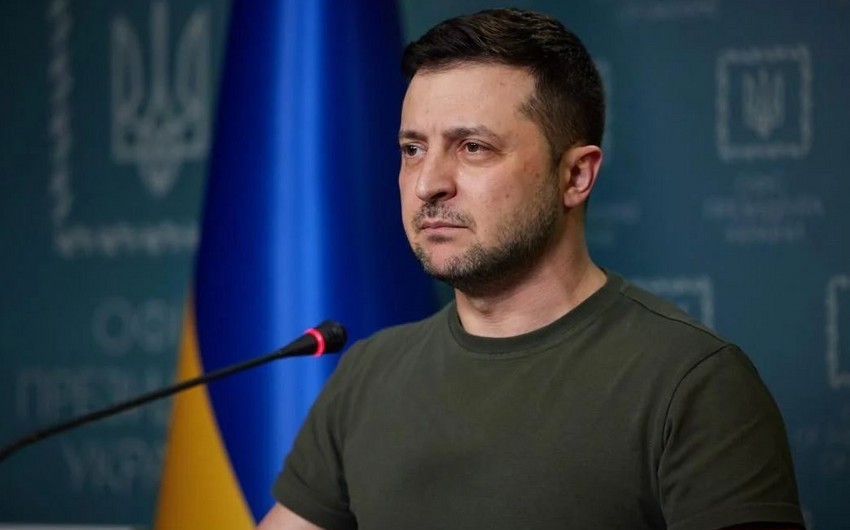 Zelenski: "Ərazimizi kiməsə verməyə hazır olsaydıq, müharibə başlanmazdı”