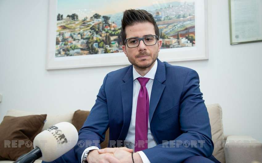 Səfir: “İsrail azad olunan ərazilərin bərpasına kömək etmək istəyir"