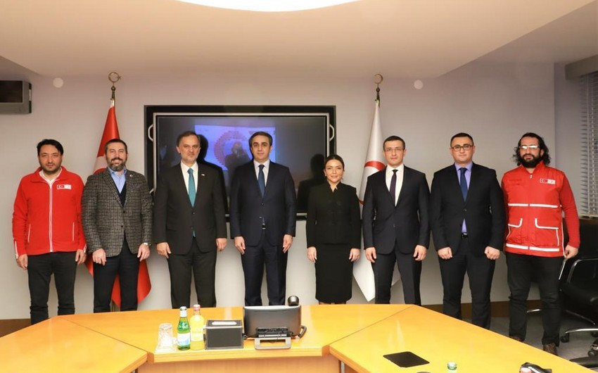 QHT Agentliyinin rəhbərliyi Türkiyə DİN-də və digər qurumlarda görüşlər keçirib